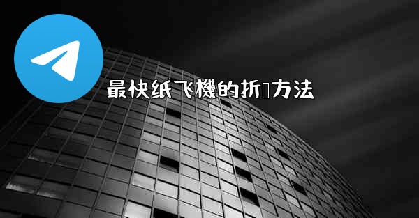 最快纸飞機的折叠方法