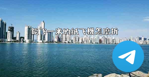 能飞一米的纸飞機怎麼折