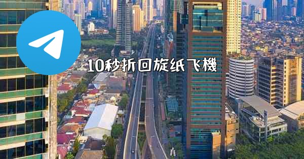 10秒折回旋纸飞機