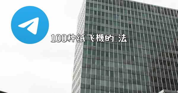 100种纸飞機的叠法