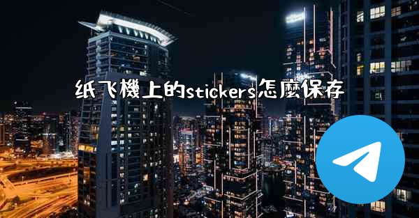 纸飞機上的stickers怎麼保存