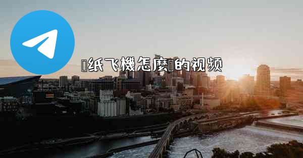 叠纸飞機怎麼叠的视频