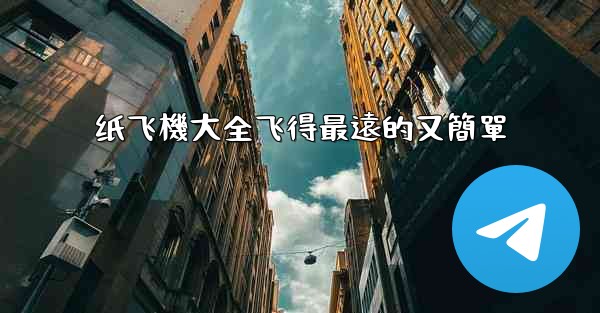 纸飞機大全飞得最遠的又簡單