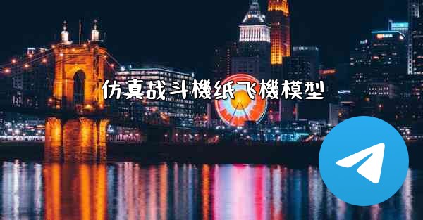 <b>仿真战斗機纸飞機模型</b>