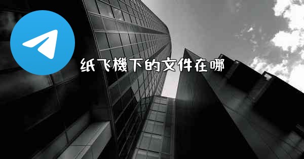 纸飞機下的文件在哪