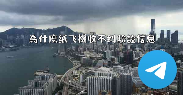 為什麼纸飞機收不到驗證信息