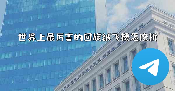 <b>世界上最厉害的回旋纸飞機怎麼折</b>