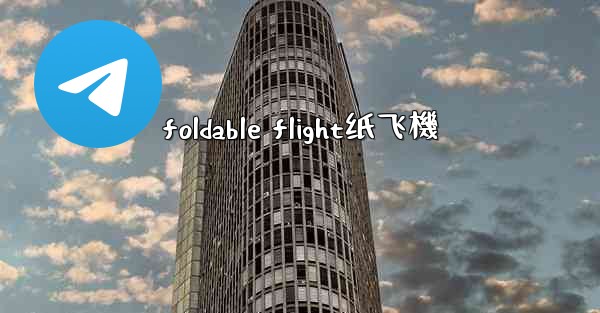 foldable flight纸飞機
