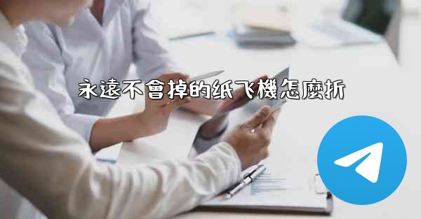 永遠不會掉的纸飞機怎麼折