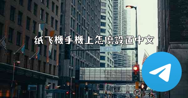 纸飞機手機上怎麼設置中文