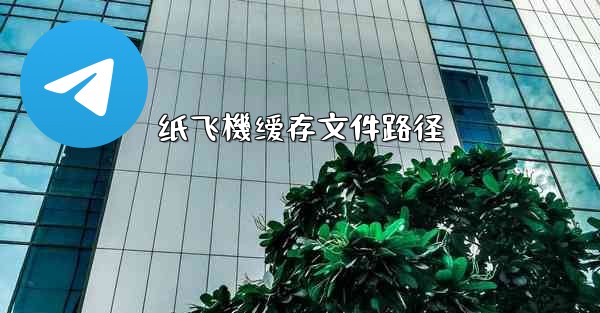 纸飞機缓存文件路径