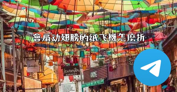 會扇动翅膀的纸飞機怎麼折