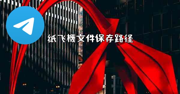 纸飞機文件保存路径