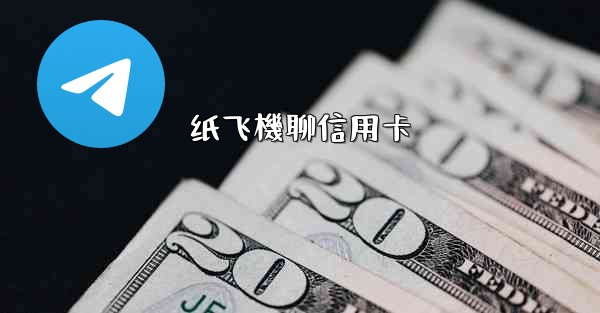 纸飞機聊信用卡
