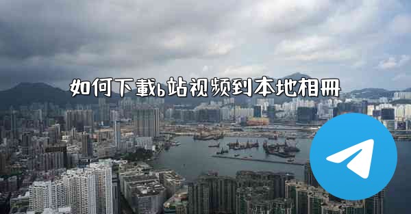 如何下載b站视频到本地相冊