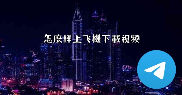 怎麼样上飞機下載视频