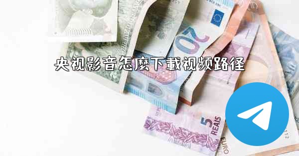 央视影音怎麼下載视频路径