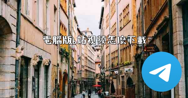 電腦版b站视频怎麼下載