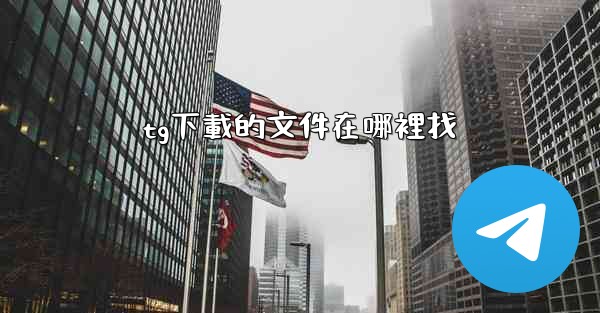 tg下載的文件在哪裡找