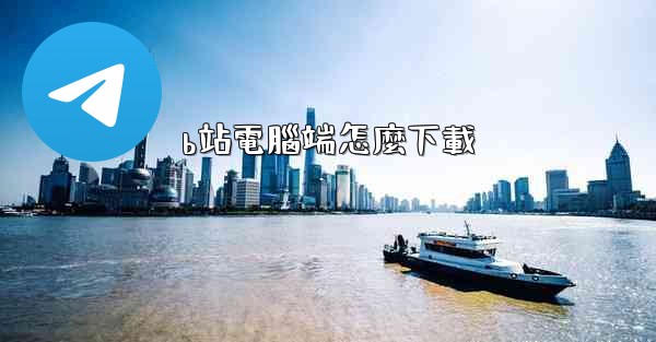 b站電腦端怎麼下載