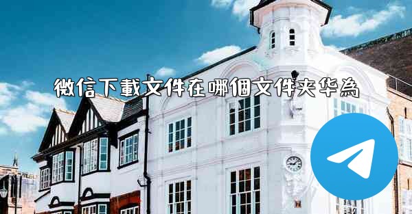 <b>微信下載文件在哪個文件夹华為</b>