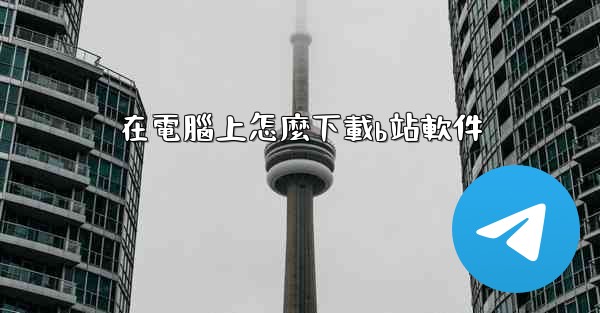 在電腦上怎麼下載b站軟件