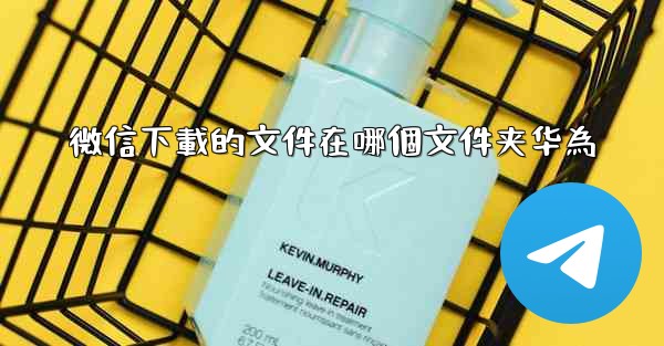 微信下載的文件在哪個文件夹华為