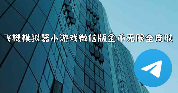 飞機模拟器小游戏微信版金币无限全皮肤