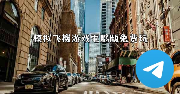 模拟飞機游戏電腦版免费玩