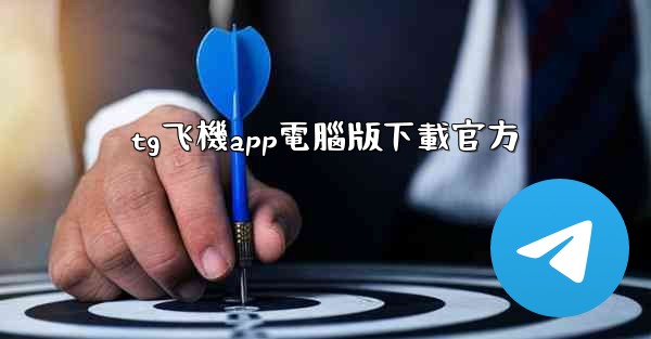 tg飞機app電腦版下載官方