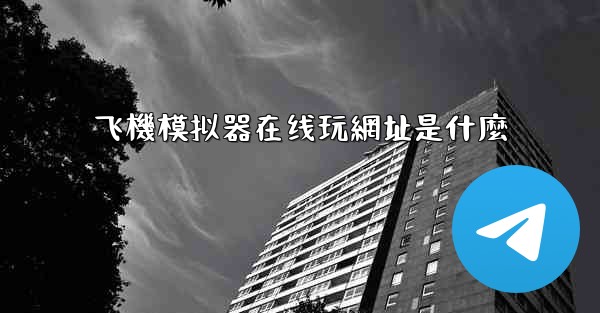 飞機模拟器在线玩網址是什麼
