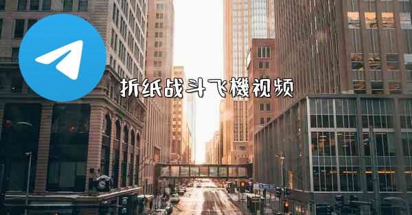 折纸战斗飞機视频