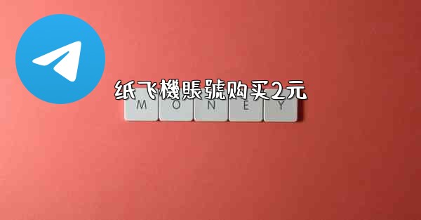 纸飞機賬號购买2元