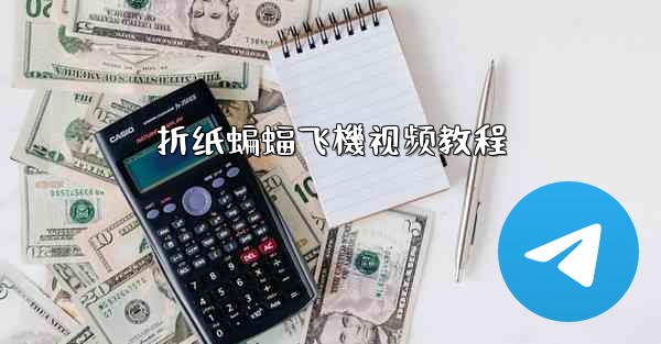 折纸蝙蝠飞機视频教程