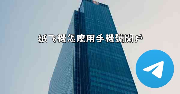 纸飞機怎麼用手機號開戶