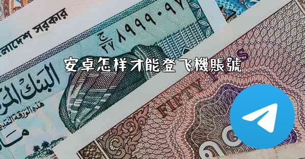 安卓怎样才能登飞機賬號