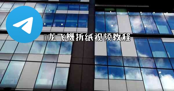 枭龙飞機折纸视频教程