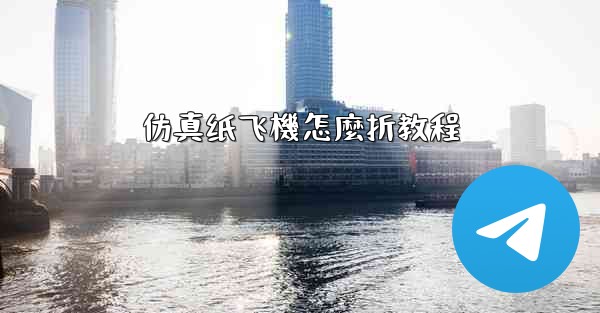 仿真纸飞機怎麼折教程