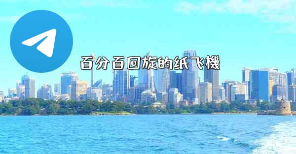 百分百回旋的纸飞機