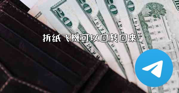 折纸飞機可以回转回來