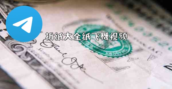 折纸大全纸飞機视频