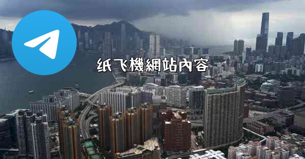 纸飞機網站內容