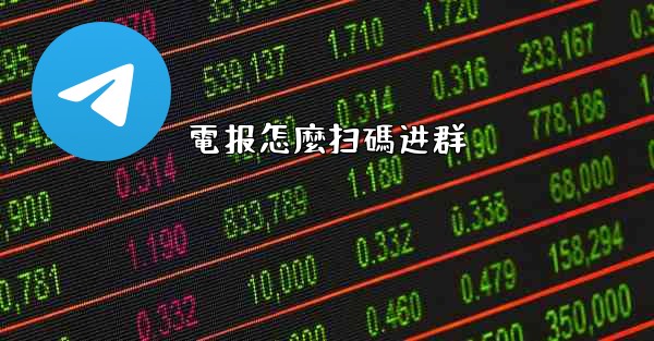 電报怎麼扫碼进群