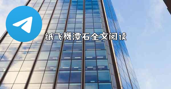 纸飞機潭石全文阅读