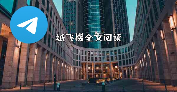 纸飞機全文阅读