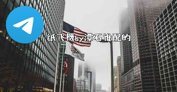 纸飞機by潭石谁配的