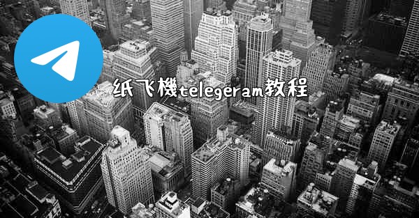 纸飞機telegeram教程