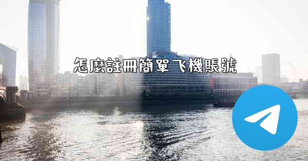 怎麼註冊簡單飞機賬號