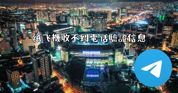 纸飞機收不到電话驗證信息