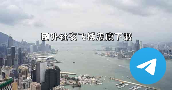 國外社交飞機怎麼下載